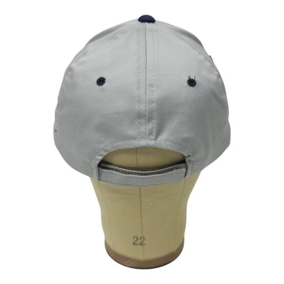 AC Wright Trucking Strapback Cap Embroidered Logo Trucker Baseball Hat Blue Gray - Picture 4 of 13